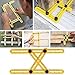 Bonus With Steel Measuring Tape - ZlickTool Angle Ruler & Finder - Quickly & Accurately Locates & Measures Angles - Angleizer Template Tool for Designers, Architects, Woodworkers & Carpenters