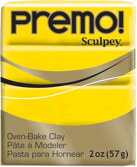 yellow modeling clay