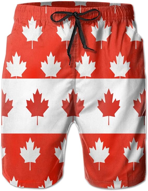 Amazon Co Jp カナダメープル休暇 ショートパンツ メンズ 夏 ビーチ パンツ ファッション 余暇 ハーフパンツ 人気の アクティブ ショートパンツ 服 ファッション小物