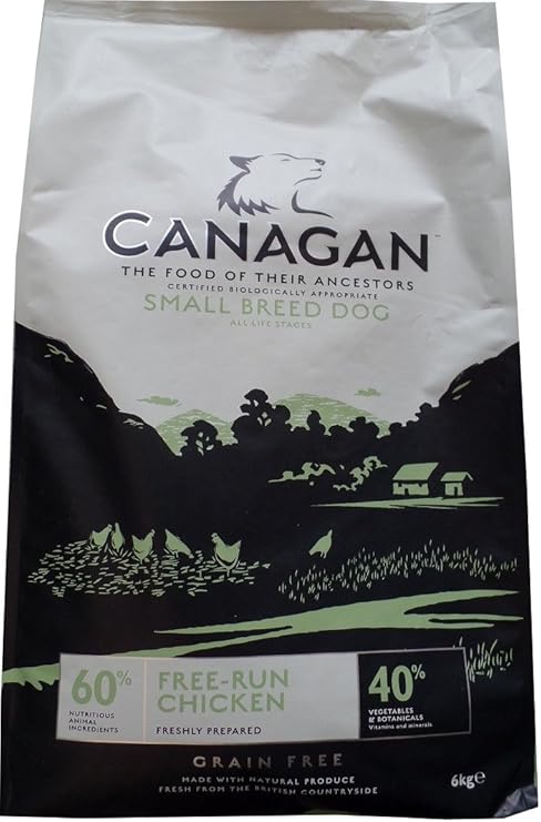 Canagan Free Run Chicken Small 6 Kg Cibo Secco Per Cani Con Pollo Amazon Fr Animalerie