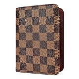 ADCOOG Passport Holder Cover Women Leather RFID Blocking Passport holder Case