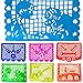 TexMex Fun Stuff Coco Inspired Paper Papel Picado, Multi-Colored Party Supplies Banner Decorations, 20 Panels