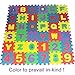 TelDen 36PCS Baby Kids Alphanumeric Educational Puzzle Foam Mats Blocks Toy Gift Puzzle Play Mats