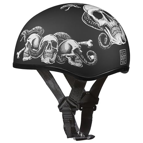 Headwear Daytona Helmets Skull Cap W 