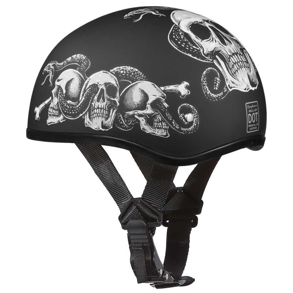 Daytona Helmets Motorcycle Half Helmet 