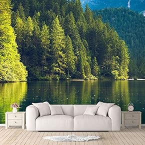 Wall Murals for Bedroom Beautiful Nature Norway Natural Landscape Large Removable Wallpaper Peel and Stick Wall Stickers - 66x96 inches