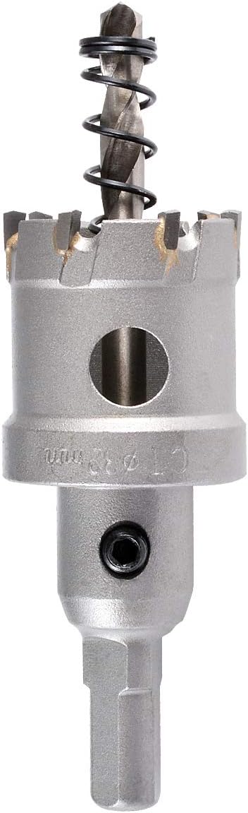 KATUR TCT Carbide Hole Saw Drill Bit 32mm, Tungsten Carbide Tipped Hole Cutter
