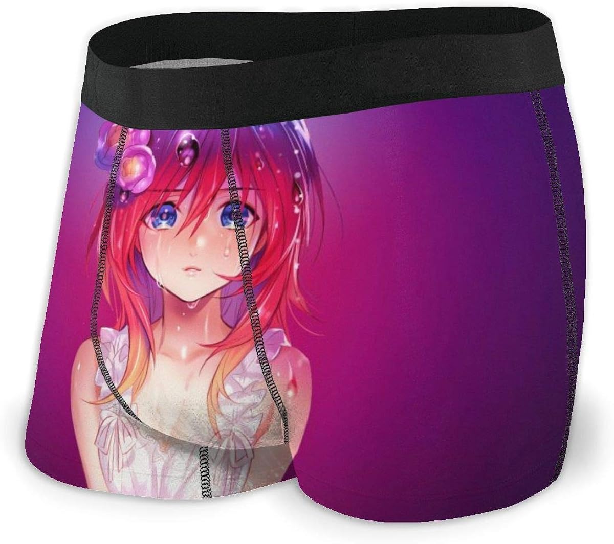 Lsjuee Redhead Cute Japanese Anime Girl Men 's Boxer in Cotone Amazon