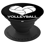 I Love Volleyball Heart Gift Idea for Teen Girls