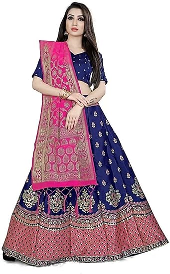 Brocade lehenga amazon Clearance