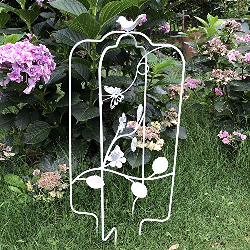 CJSWT Rankhilfe Rankgerüst Kletterpflanzen,Obelisken, Pflanzendesign Garten Gitter, Für Im Freien Kletterer Blumen und… – Bild 6