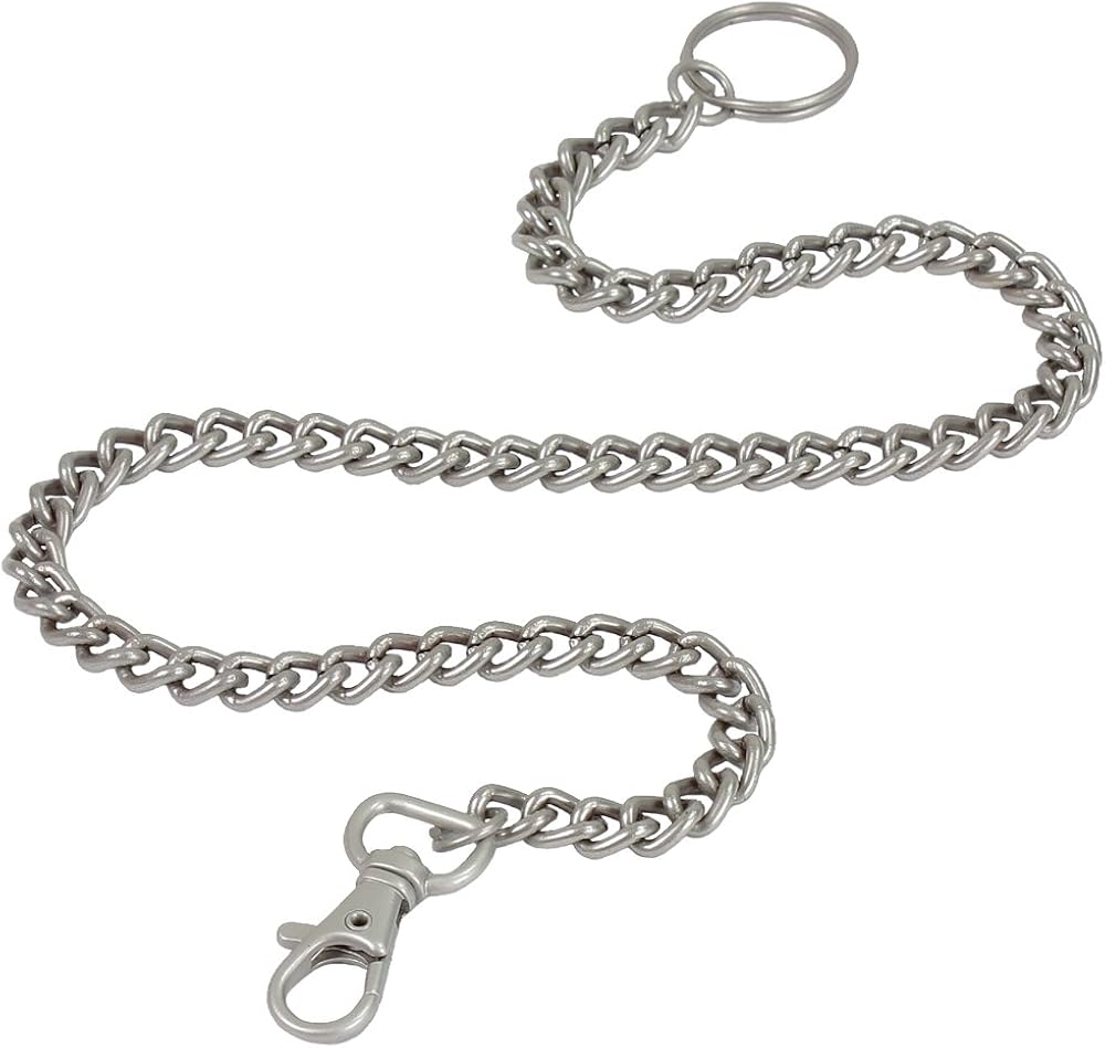 Sicherheitskette - Metallkette Kellnerkette - Kette für Kellner Geldbörse Kellnerbörse Bikerbörsen