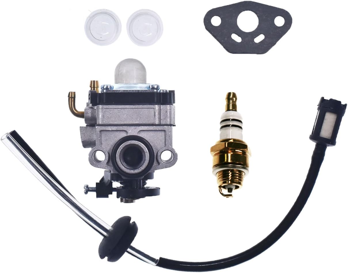 JRL Carburetor Spark Plug for Honda 4 Cycle Engine GX31 GX22 FG100