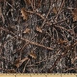 True Timber Outdoors Camouflage Conceal Brown Supertwill Fabric By The Yard