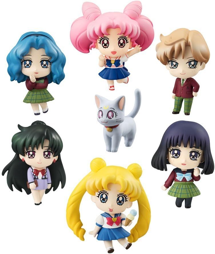 sailor moon mini figures