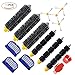 FixCracked Part kit for iRobot Roomba 600 Seriess Robotic Vacuums Cleaner Replenishment - Includes 3 Filter, 4 pcs Side Brush, 3 pcs Flexible Beater Brush, 3 pcs Bristle Brush and 2 pcs Cleaning Tool