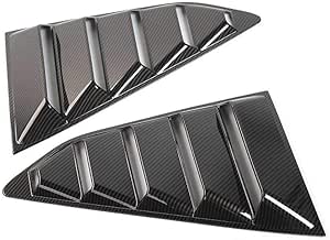 ZHHRHC ABS Exterior Ventana Trasera Lateral ventilación persiana