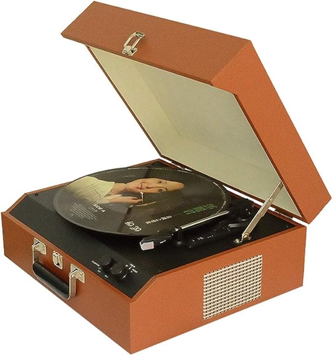 Tocadiscos de Vinilo Retro Bluetooth del Disco de Vinilo Player Classic