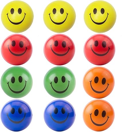 peach emoji stress ball