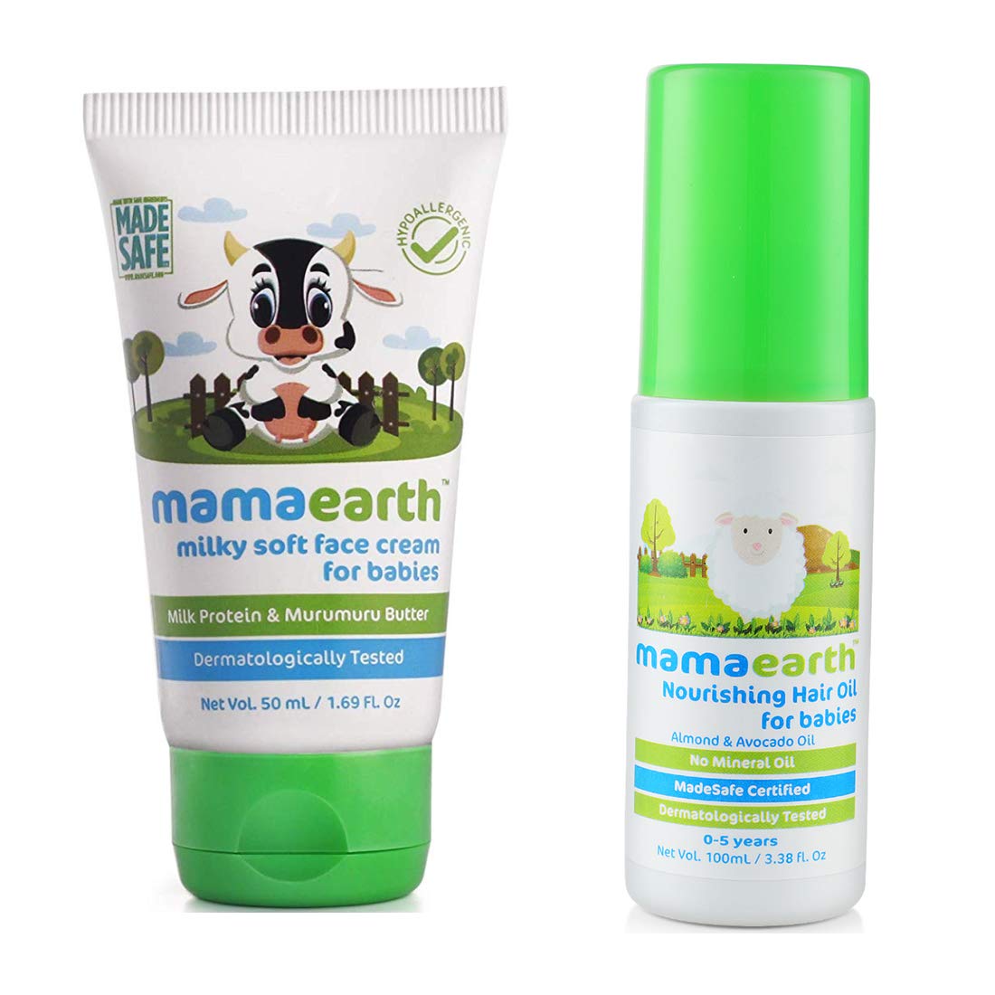 Mamaearth Milky Soft Natural Baby Face Cream For Babies 50ml And