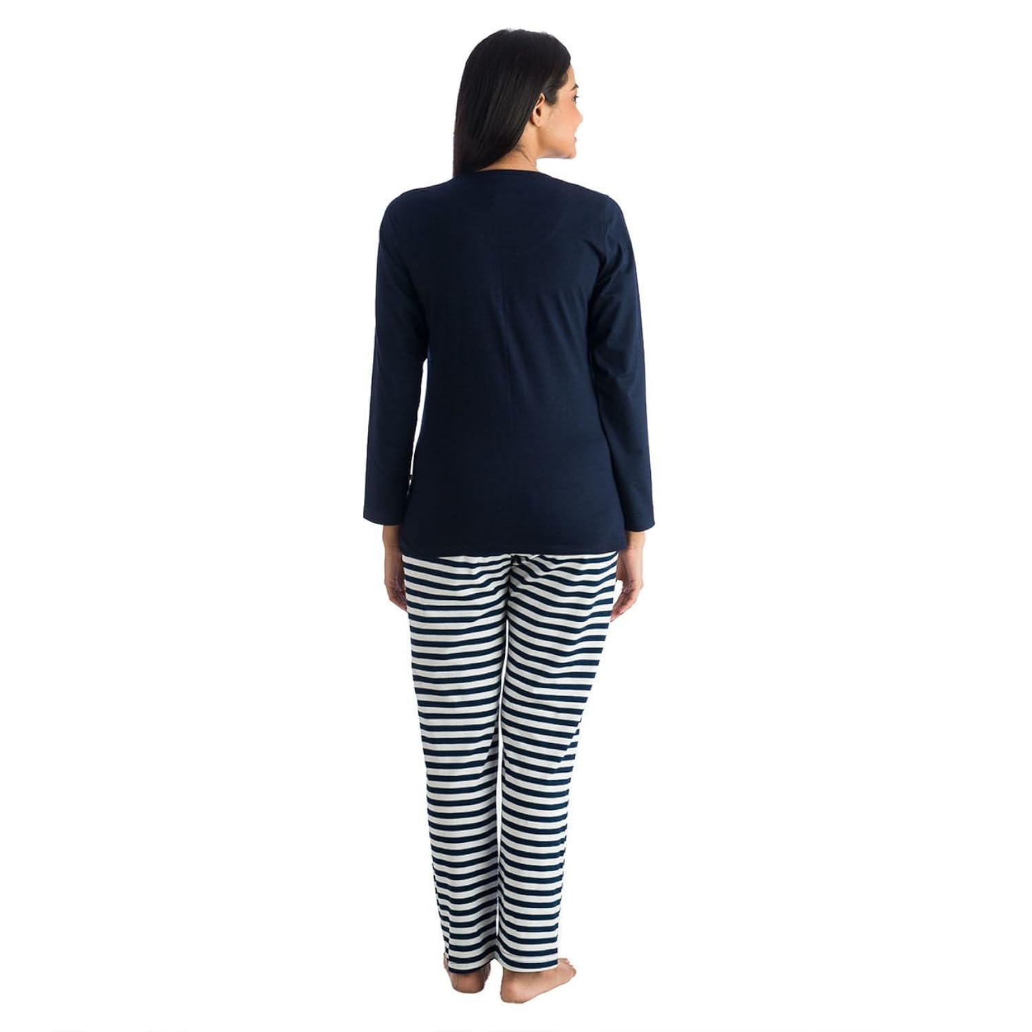 nite flite women's keep calm cotton pyjama set