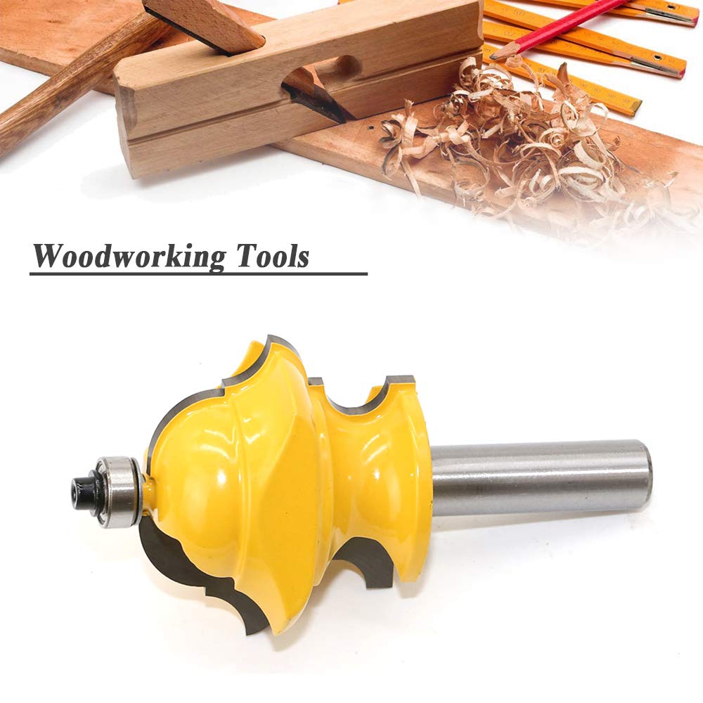 Mesee Top Mounted Bearing Replacement Kit For Router Bits, 7