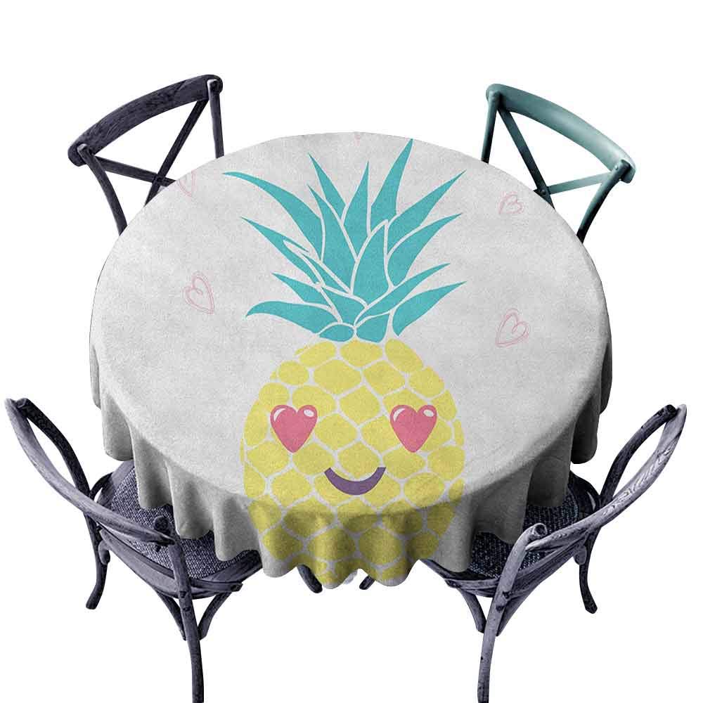 Best round table cloth 120 heart