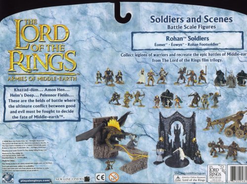 Lord of the Rings Armies of the Middle Earth - Rohan Soldiers 3-pack Figures