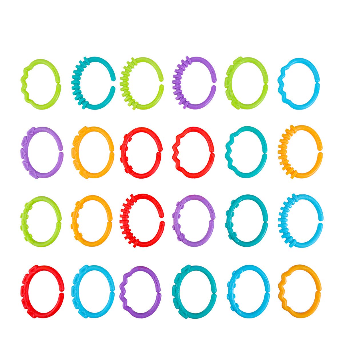 baby toy links rings