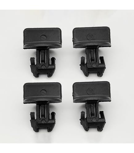 thumbnail image 2 of 4 Pack Rear Bumper Trailer Hitch Cover Nut Retention Clips For Cadillac Escalade 2007-2019 2 of 4