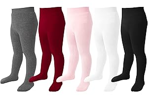 Mini angel Baby Tights Newborn Infant Toddler Girl Cable Knit Leggings Soft Cotton Stockings Pantyhose 3/4/5 Pack