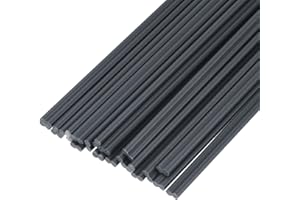 MECCANIXITY 20pcs 20 Inch Plastic Welding Rods PVC Welding Strips Welder Rods for Plastic Welder,Car Bumper, Kayak Repair, Gr