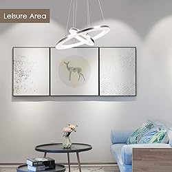 CHYING Modern LED Pendant Light with Acrylic Shade
