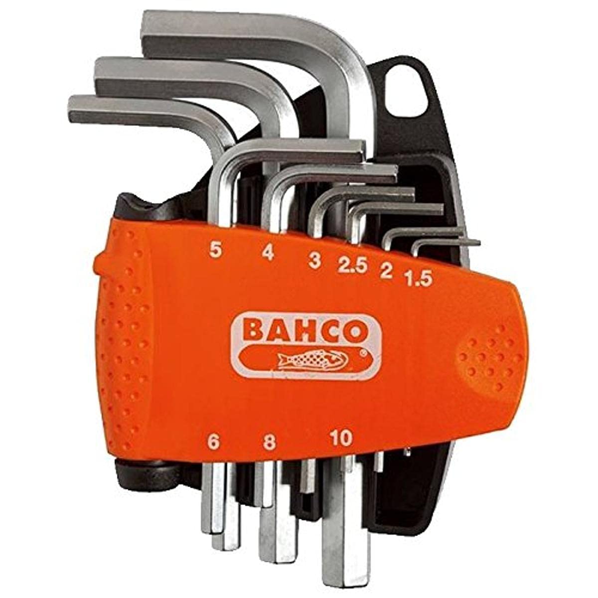 Bahco BE-9878 Hexagon Offset Screwdriver Set, Silver/Orange