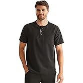 Healing Hands Men's Medical Scrub Top Shane with 1 Pocket, Snap-Closure Placket, Moisture Wicking, 360° Stretch - HH701