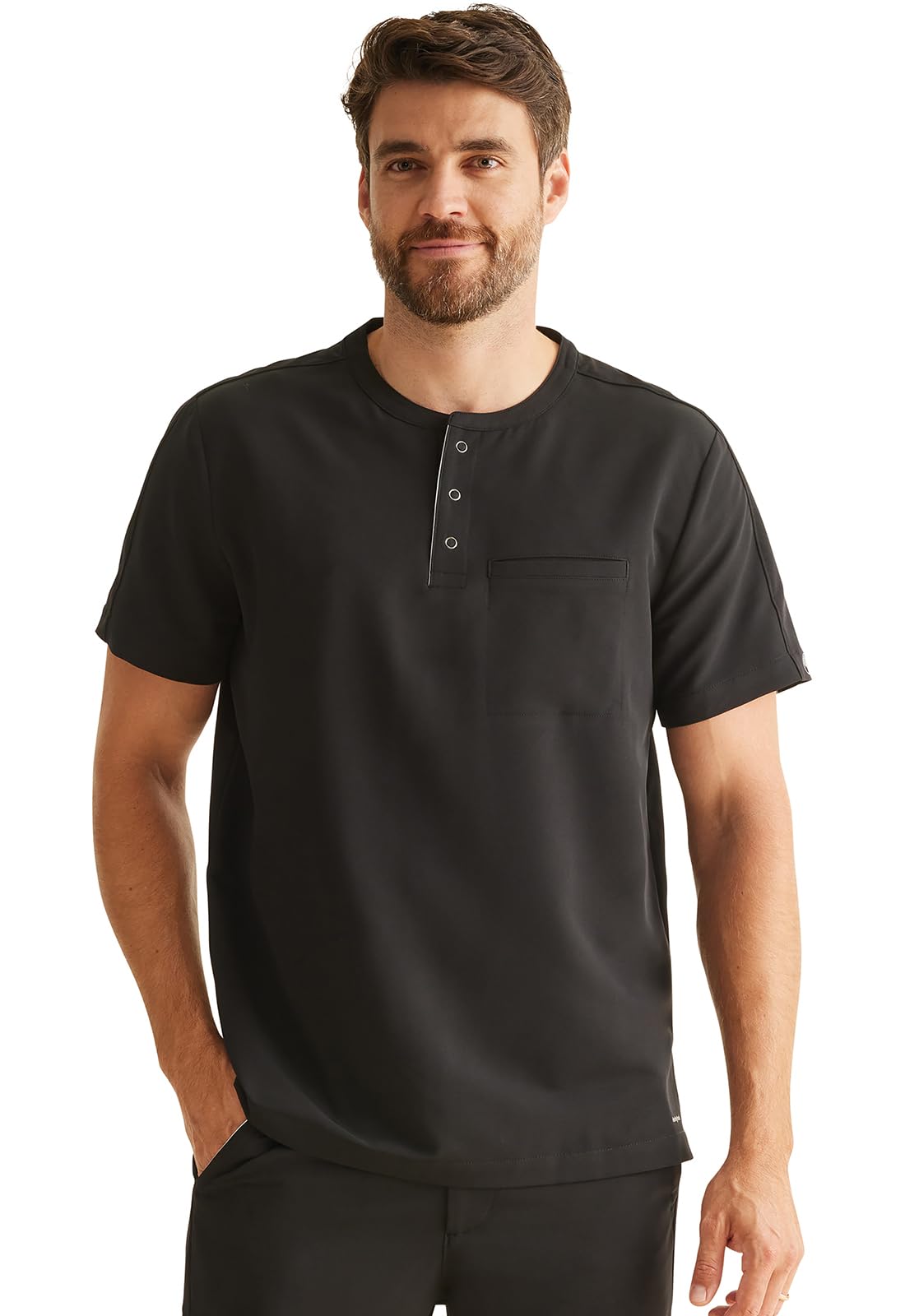 Healing Hands Men's Medical Scrub Top Shane with 1