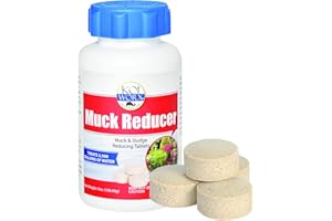 KOI WORX Koiworx Muck Reducer - Treats up to 2,500 gallons for up to 4 Months - Tablets Reduce Muck, Sludge and Organic Build up - Formulated for Ponds and Water Features - Safe for Koi