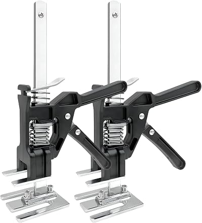 MEETOZ Labor Saving Arm Jack 2 Pack 560LB Lifting Tool Wall Tile Locator