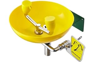 Speakman, Yellow SE-580 Traditional Series Wall-Mounted Emergency Eyewash
