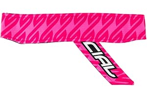 Social Paintball Long Tie Headband, Pink S