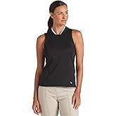 Puma Womens Range Pique Sleeveless Golf Polo