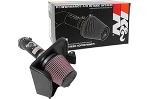 K&N Cold Air Intake System: High-Flow Air Filter, Increase Performance & Acceleration: Compatible with 2018-2024 TOYOTA: Camry, 69-8621TTK