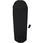 COCOON Thermolite Performer MummyLiner | Thermal insulation without bulk, Adds warmth to sleeping bags, Breathable mummy shape, Compact stuff sack
