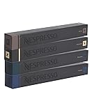 40 Nespresso OriginalLine Capsules: Roma 10, Ristretto 10, Dharkan 10, Kazaar 10  -NOT compatible with VERTUOLINE'