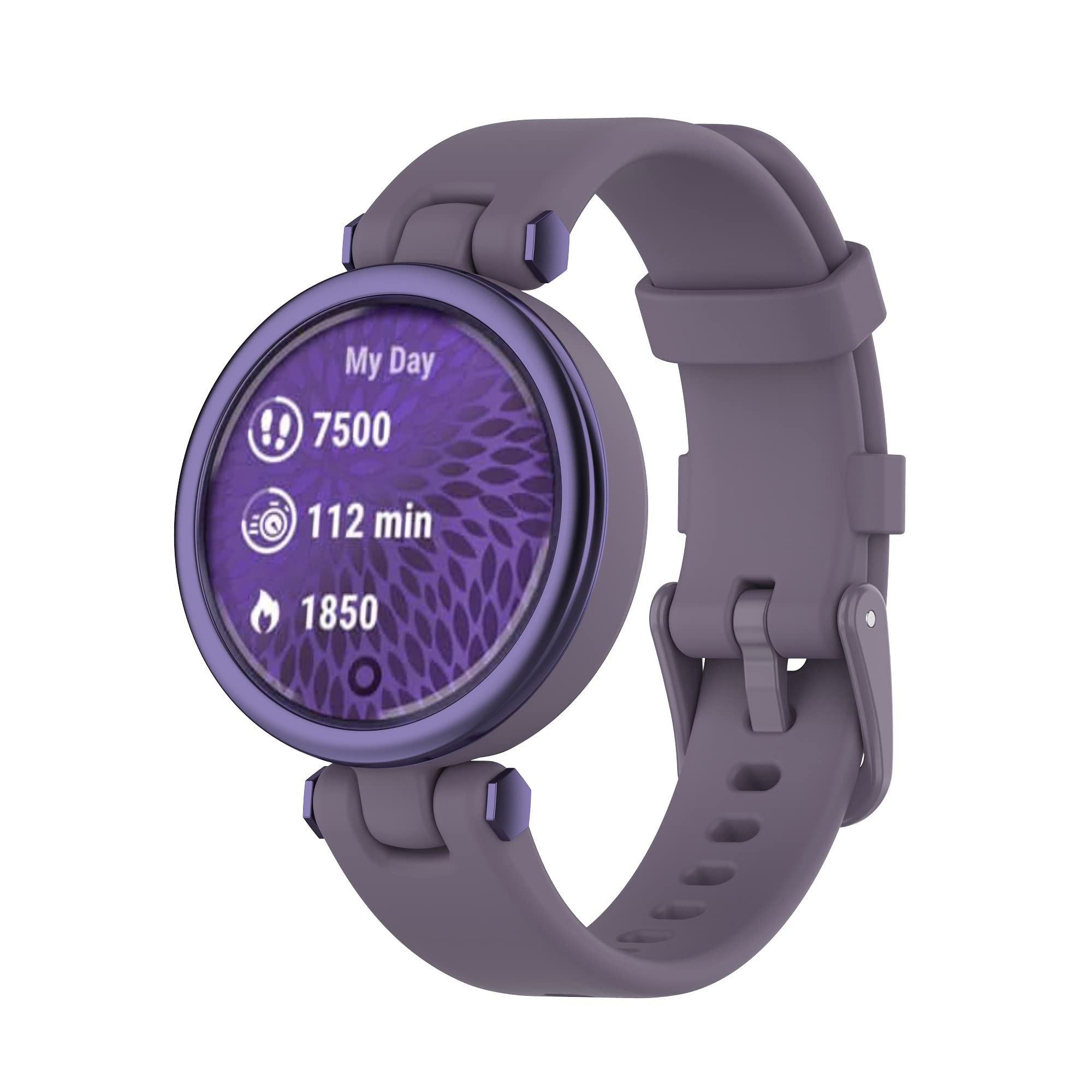 Giaogor Strap Compatible with Garmin Lily, Sport Silicone Classic Replacement Watch Strap for Garmin Lily Smartwatch (Purple)