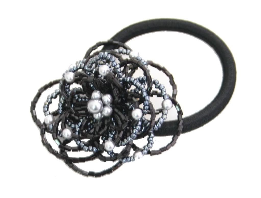 Caravan Hair Decoration Ponytail Holder Number 3388