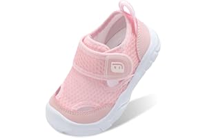 JOINFREE Toddler Water Shoes Wide Toe Box Barefoot Kids Sandals Quick-Dry Aqua Sneakers with Anti-Collision Toe for Swim Pool