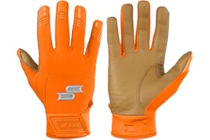 SSK X1 Color Rush Adult Baseball Batting Gloves - Durable Cabretta Leather Palm - 11 Colorways