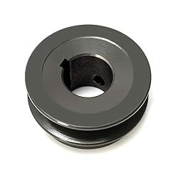 QWORK Single Groove Web Sheaves, 2.25"OD 7/8" Bore