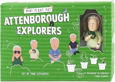 Gift Republic Attenborough Explorers Plant Markers Green 9.5x14.5x3.5 cm